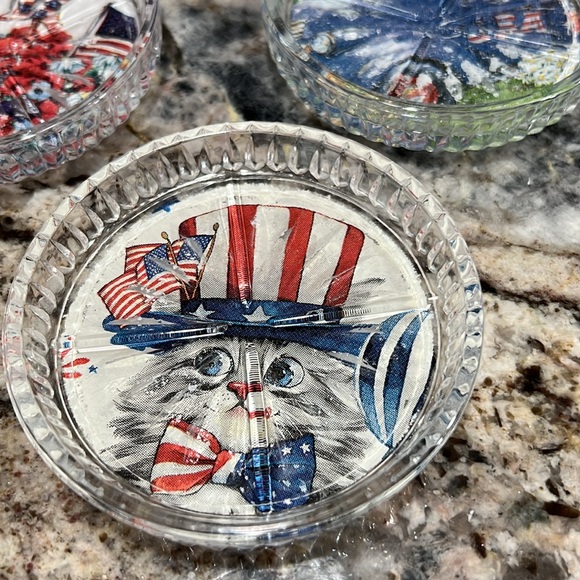 Patriotic Themed Decorative Coasters - Picture 4 of 9
